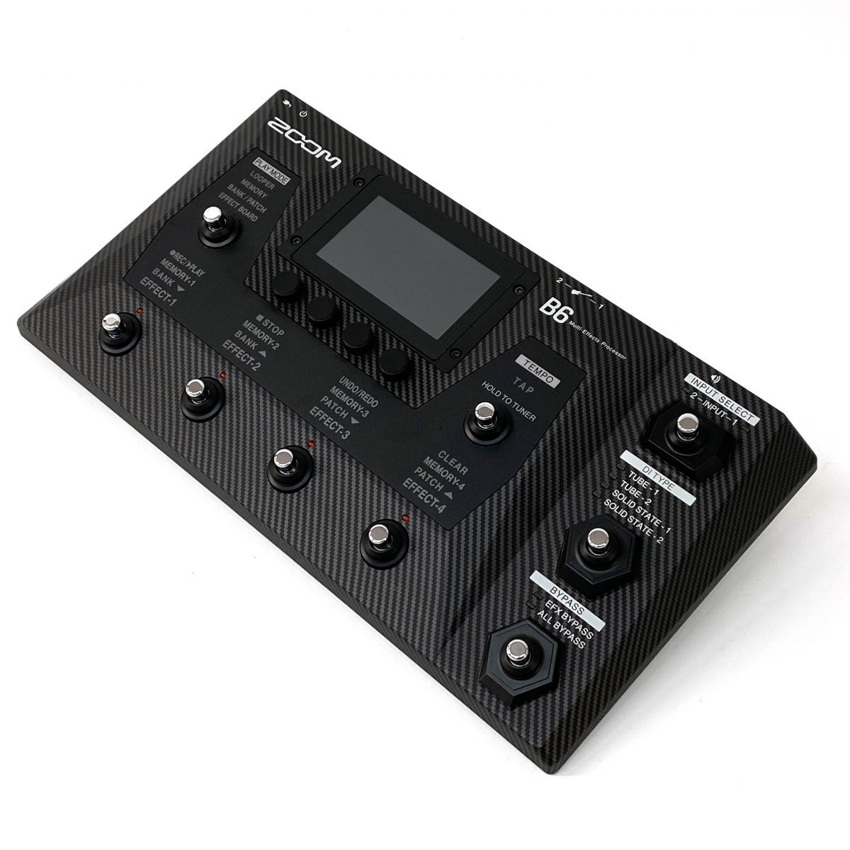 ZOOM ズーム B6 Multi-Effects Processor ベース用 エフェクター マルチエフェクター ※中古