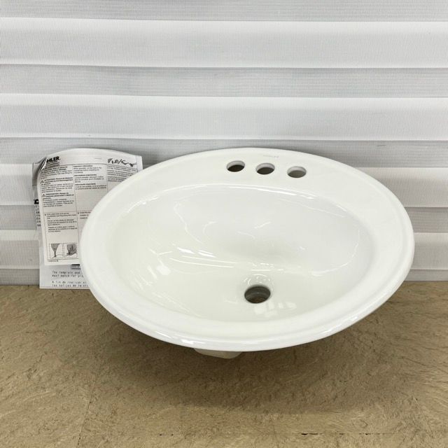 未使用 KOHLER Bold.Style K-2196 洗面器 洗面ボウル 手洗器 ホワイト系 コーラー 住宅設備 /517624在★4