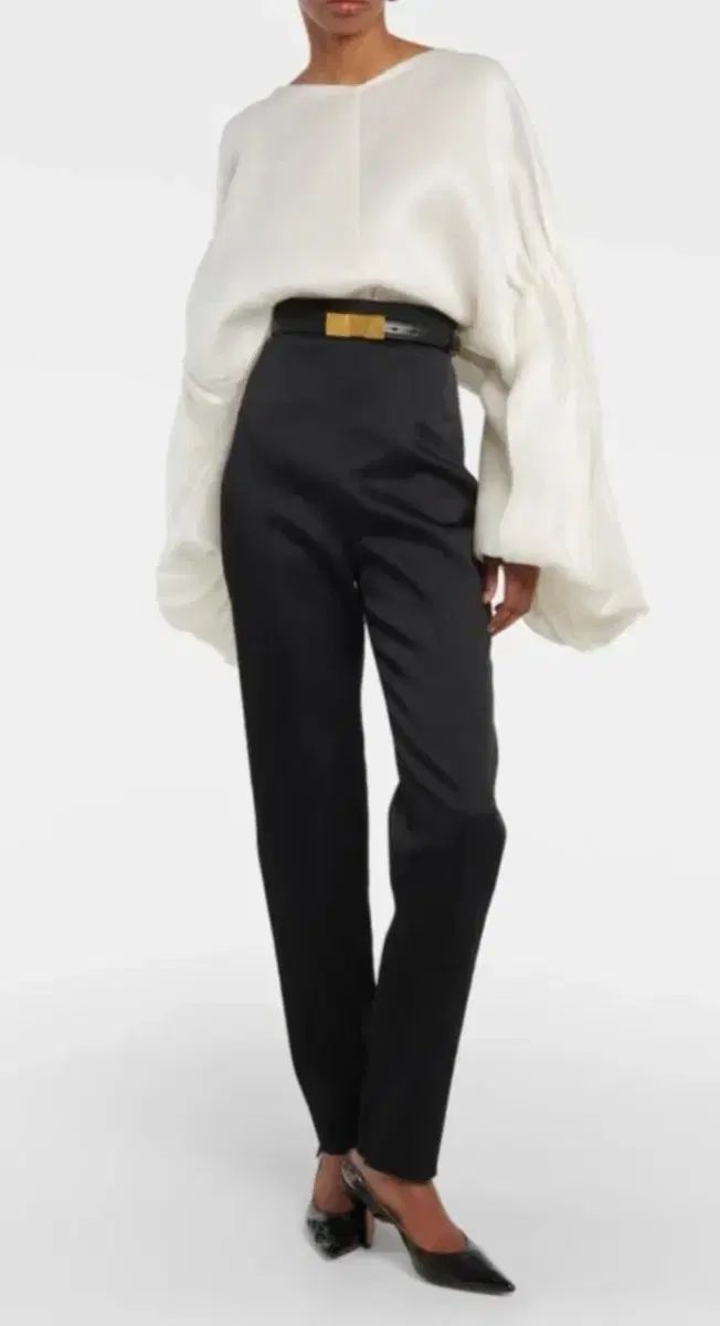 KHAITE ケイト 100%Silk White ブラウス 新品