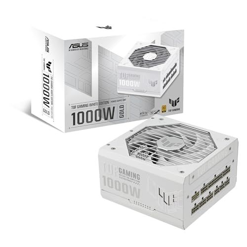 ASUS pc電源ユニット 80 Plus Gold 1000W ATX TUF-GAMING-1000G-WHITE PCIE5.1 フルモジュラー 国内正規代理店品i 8160d279