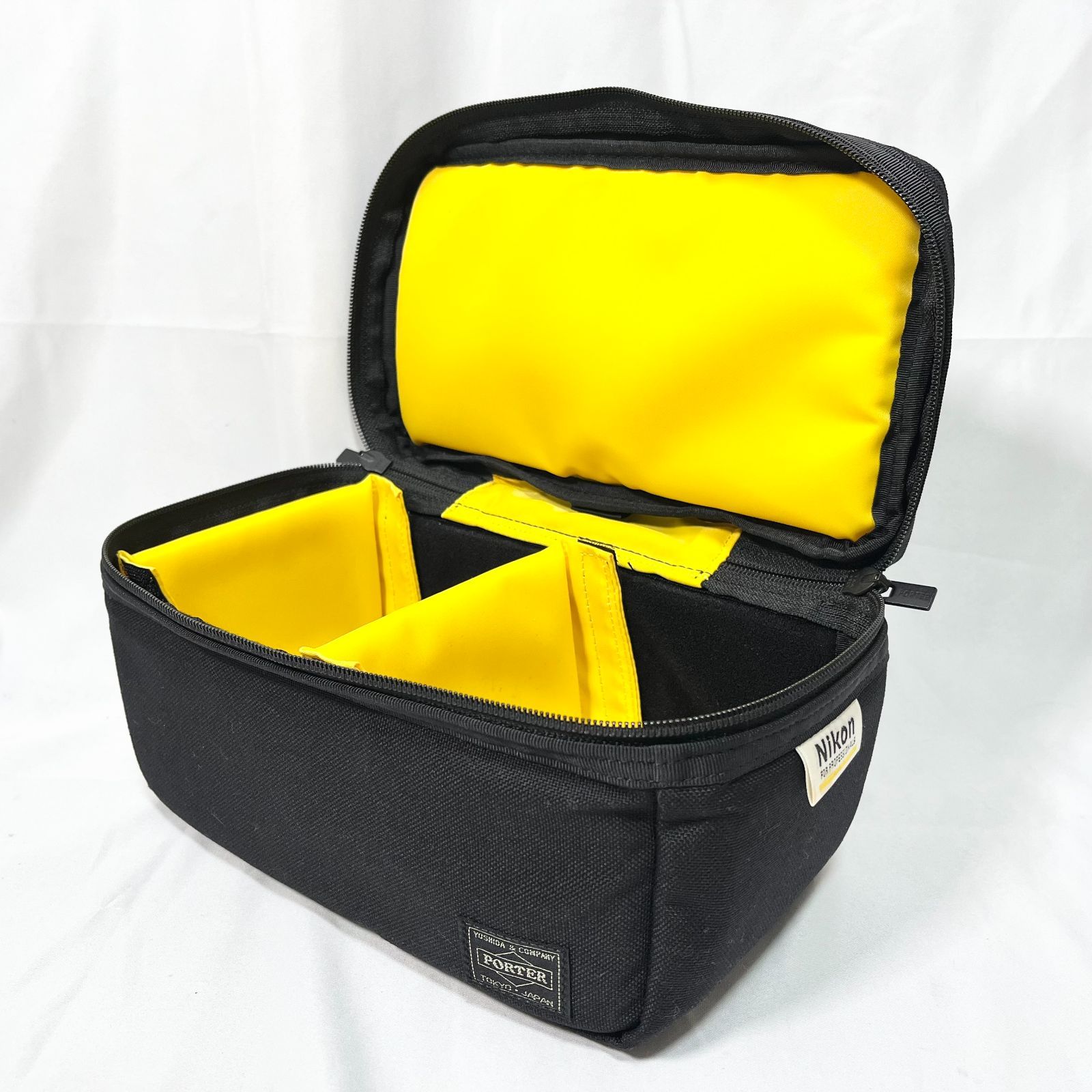 Tyyyy　NIKON × PORTER カメラ　バッグ　ポーチ PORTER × Nikon ポーチ カメラバッグ カメラポーチ ブラック 黒 ニコン