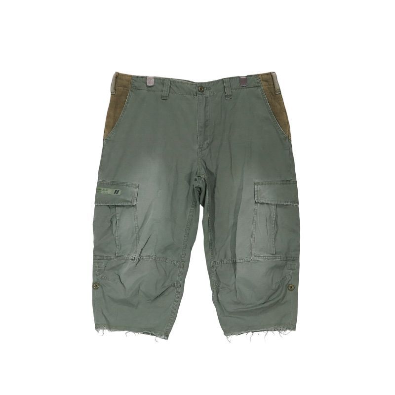 WTAPS ダブルタップス 10SS JUNGLE.CHOPPED/SHORTS.FATIGUE.CTN.RIPSTOP 101GWDT-PTM02 ジャングル チョップド ショーツ ファティーグ オリーブドラブ ショート ハーフ パンツ サイズM Julk
