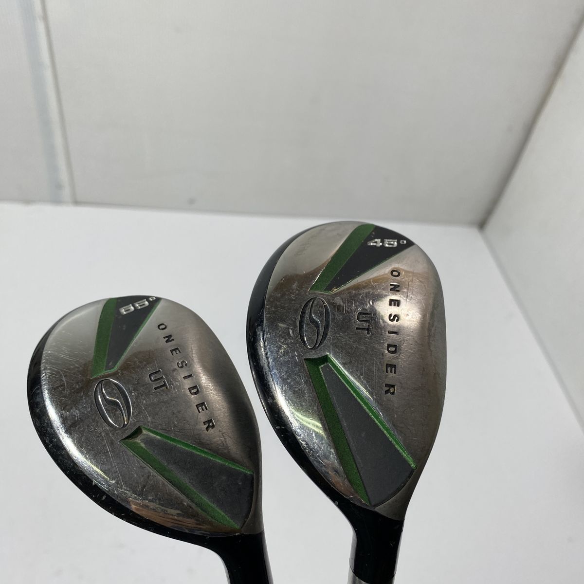 one sider ワンサイダー ユーティリティ2本セット UT 45° 55° 男性右利き 純正カーボン flex R BBL0610/大5007
