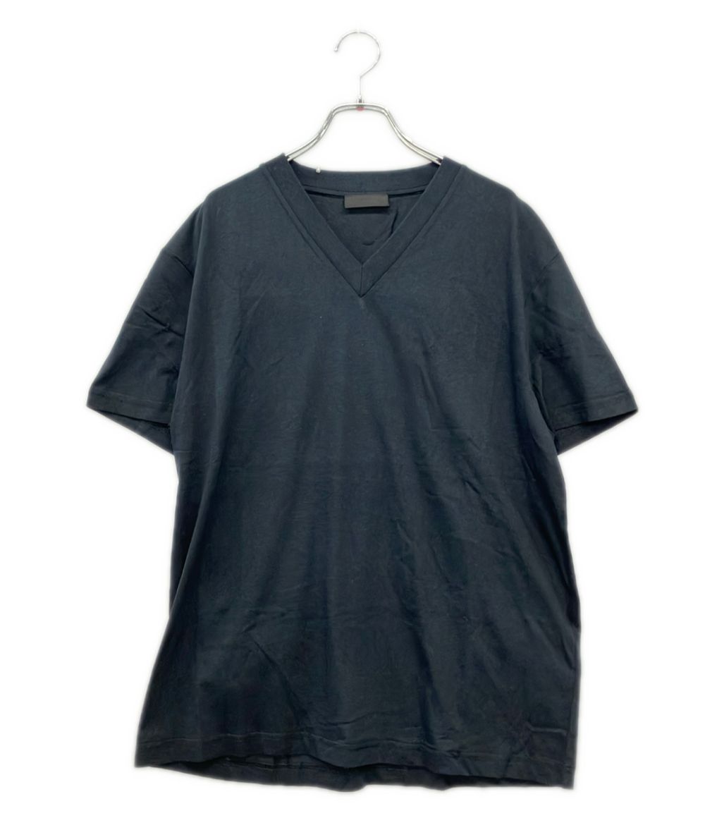 プラダ 半袖 Vネック Tシャツ UJM493 メンズ SIZE XXL PRADA