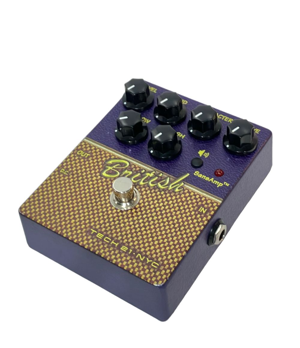 美品 テック21 エフェクター アンプシュミレーター British sans Amp TECH 21