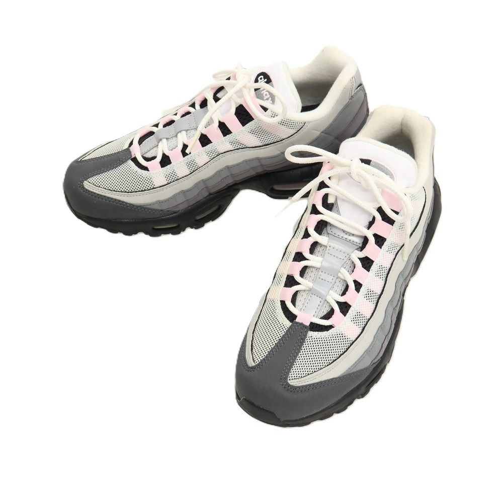 【中古】ナイキ NIKE AirMAX95PRM CJ0588-001 スニーカー グレーxピンク【サイズ26】【メンズ】