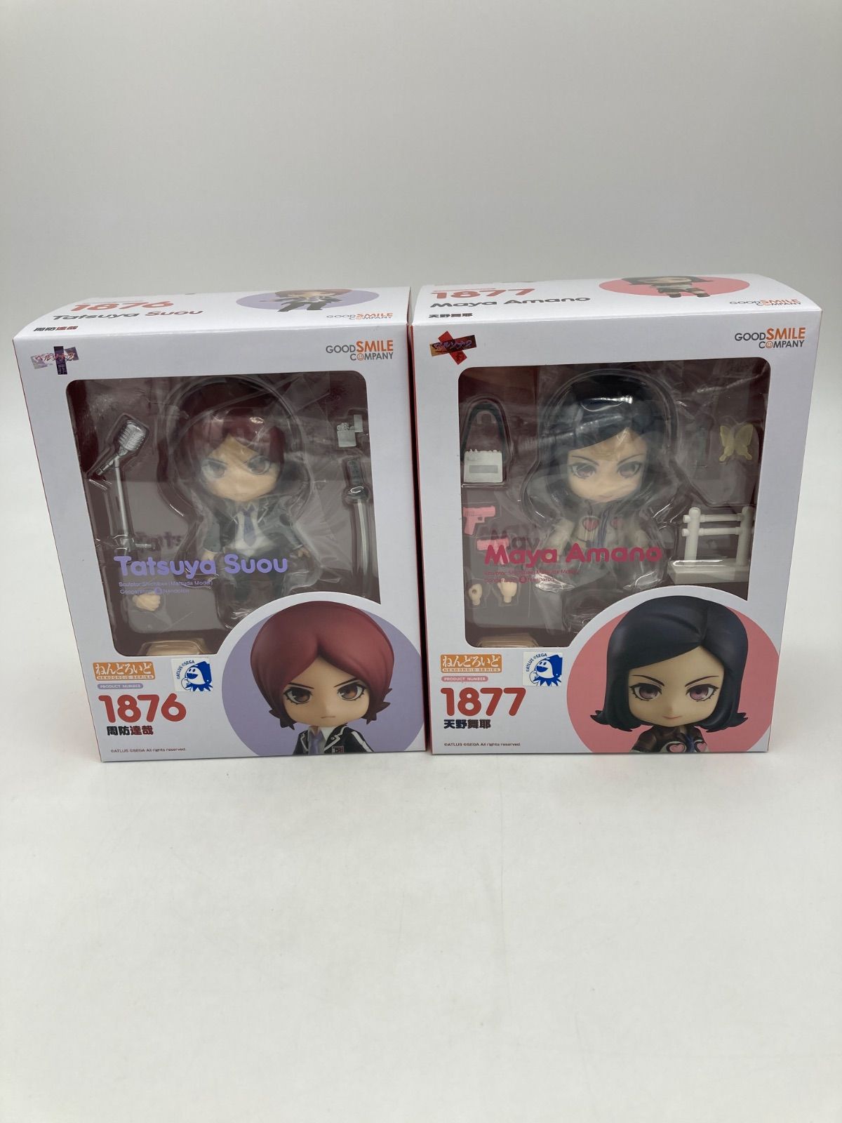【未開封品】ペルソナ2 ねんどろいど 周防達哉 天野舞耶