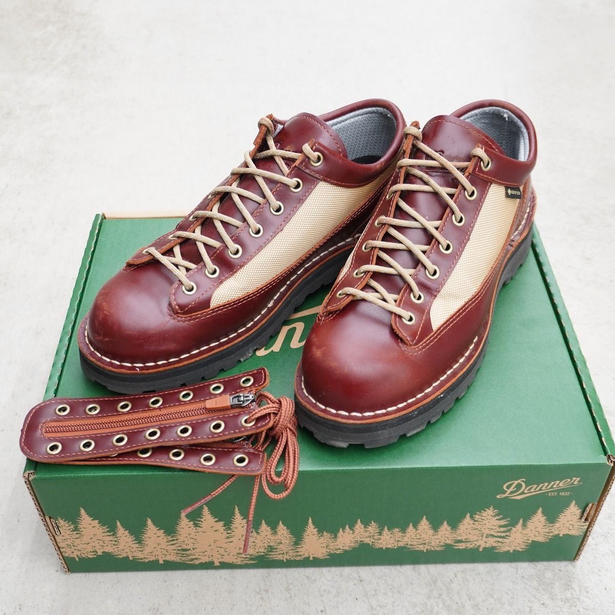 美品 DANNERダナー FIELD LOW R ダナー フィールド ロー ジッパー