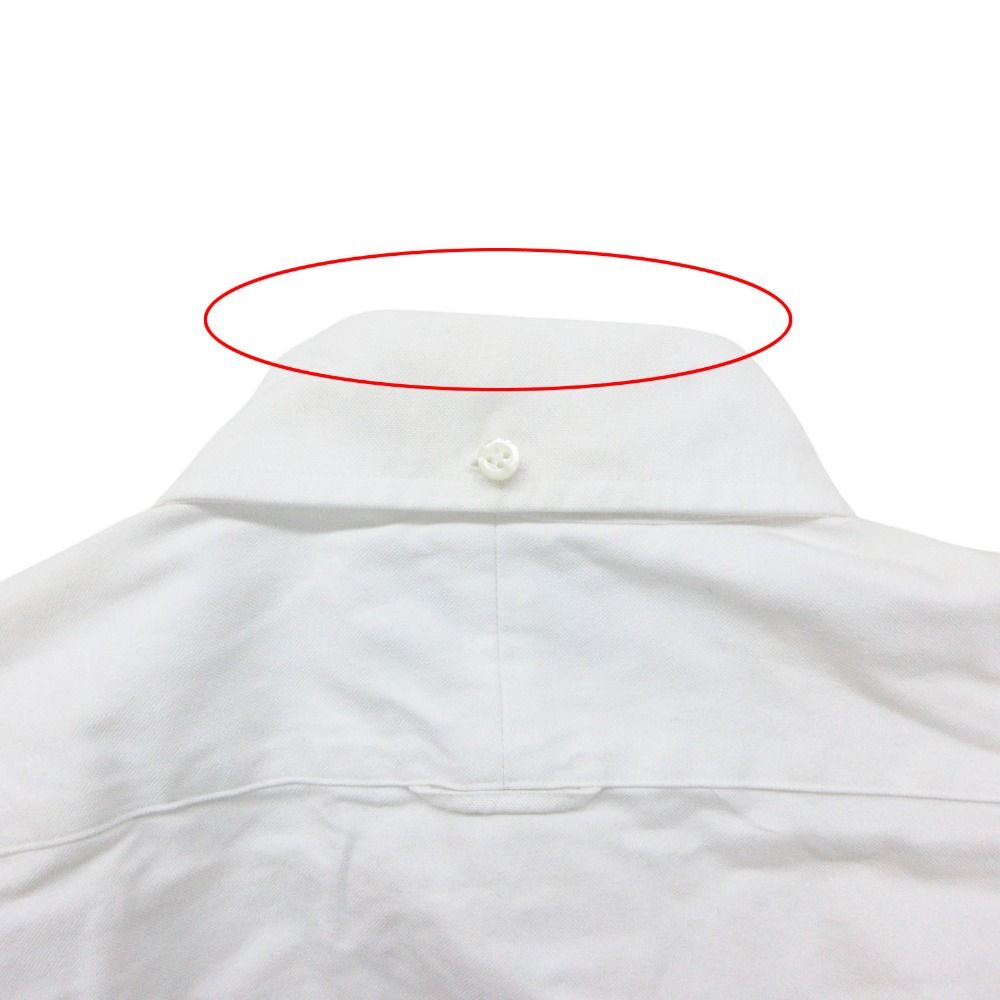 THOM BROWNE トムブラウン 長袖シャツ トリコロールカラー ボタン
