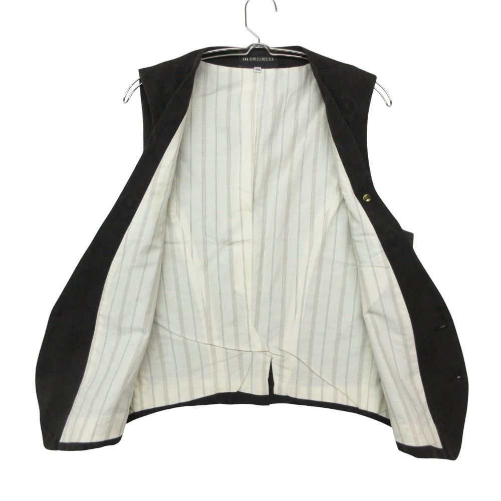 ANN DEMEULEMEESTER アンドゥムルメステール ベスト 17SS 花柄ベスト