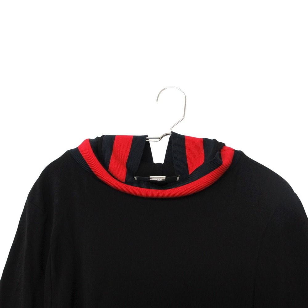 GUCCI グッチ ワンピース シェリーライン ジャージー フーデッド 7分袖