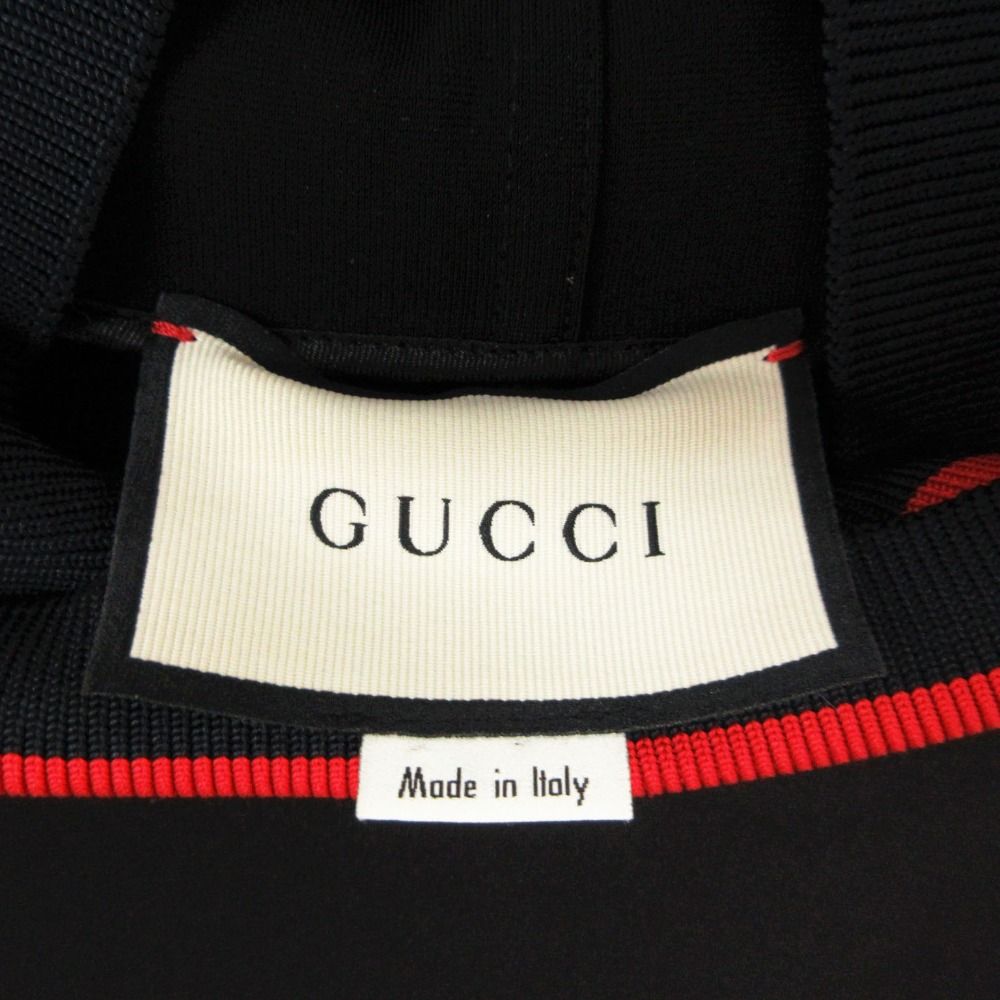 GUCCI グッチ ワンピース シェリーライン ジャージー フーデッド 7分袖