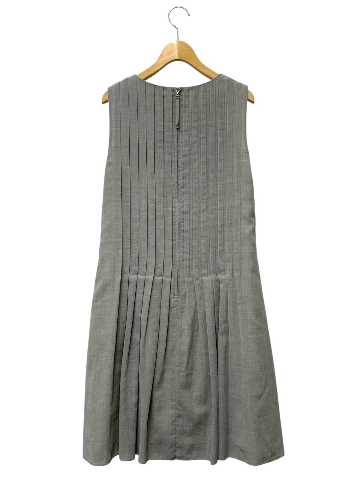 DAISY LIN デイジーリン チャールストン プリーツ ワンピース　グレー デイジーリン Dress Charleston 06078 ワンピース 40 グレー