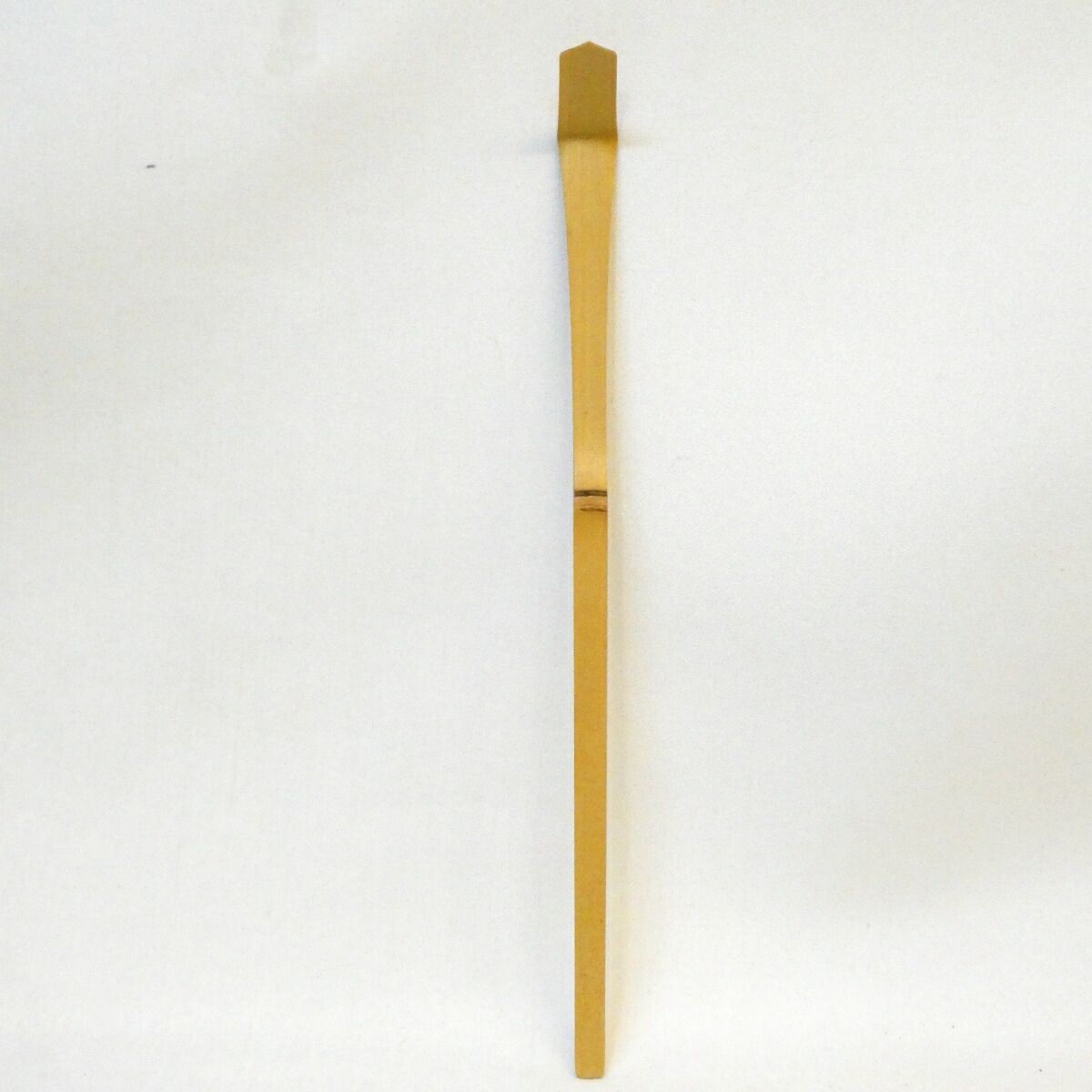 銘 若竹】玄妙斎 「井口海仙」 白竹茶杓 書付 裏千家 茶道具【中古 美