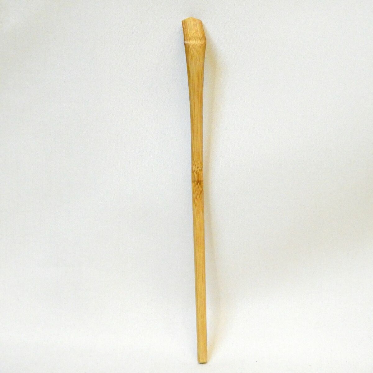 銘 若竹】玄妙斎 「井口海仙」 白竹茶杓 書付 裏千家 茶道具【中古 美