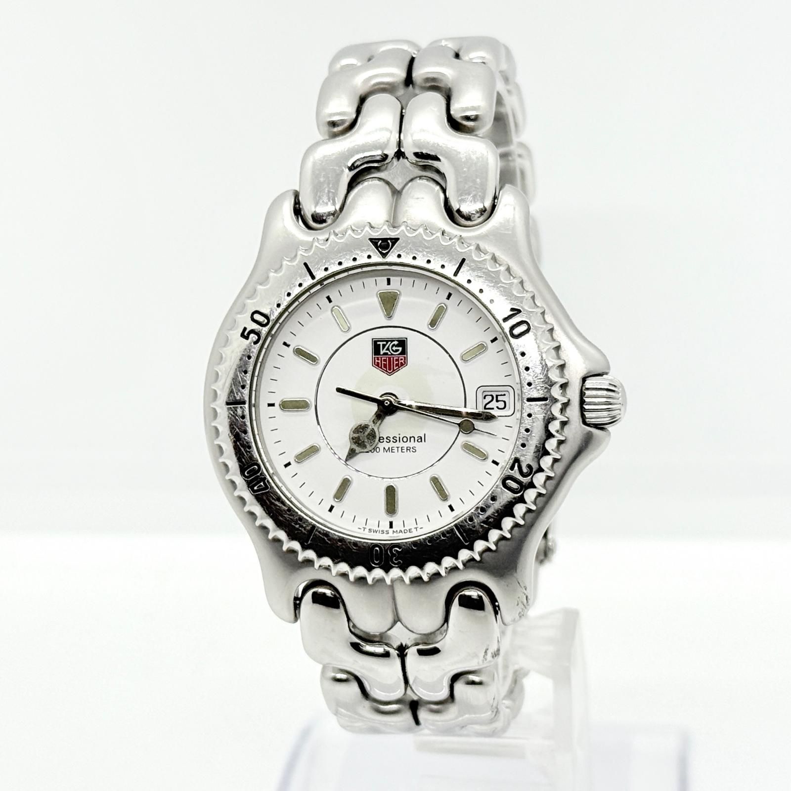 TAG HEUER タグホイヤー プロフェッショナル 200m S99.006K ホワイト