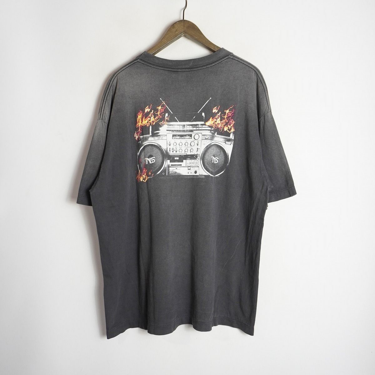 正規 美品 25AW SAINT MICHAEL セントマイケル NAS_SS TEE NaS ナズ T