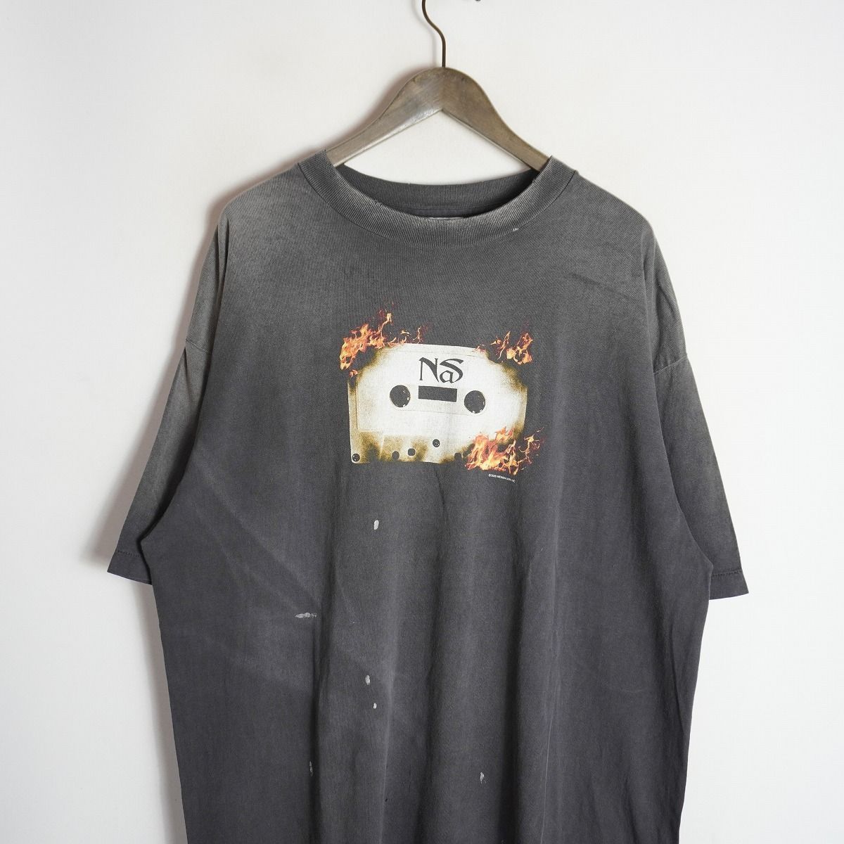 正規 美品 25AW SAINT MICHAEL セントマイケル NAS_SS TEE NaS ナズ T