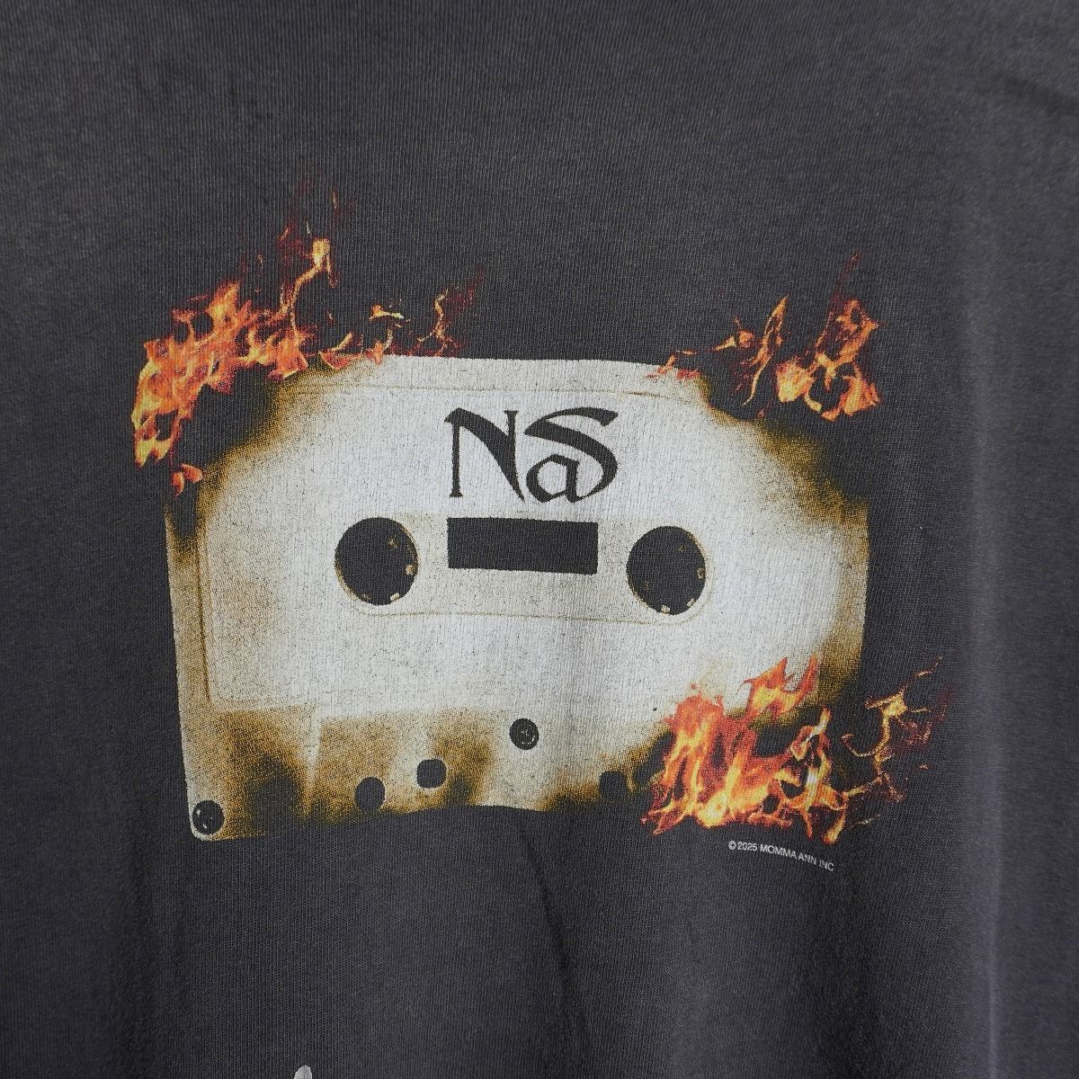 正規 美品 25AW SAINT MICHAEL セントマイケル NAS_SS TEE NaS ナズ T