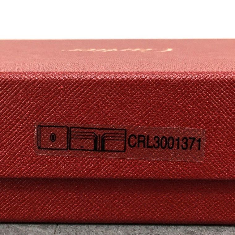 未使用品 Cartier マネークリップ CRL3001371 マストライン ブラック
