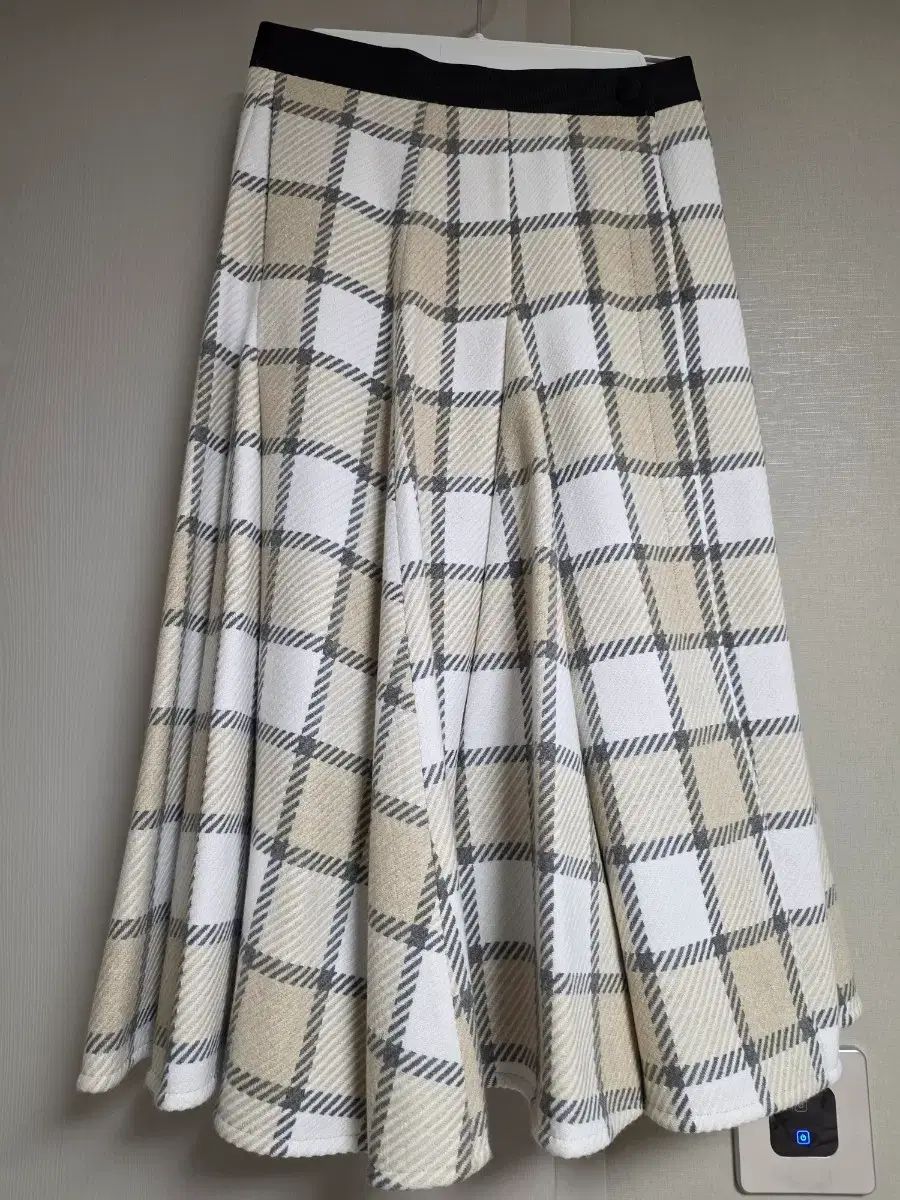 オブジェ ニット CHECK スカート 出品