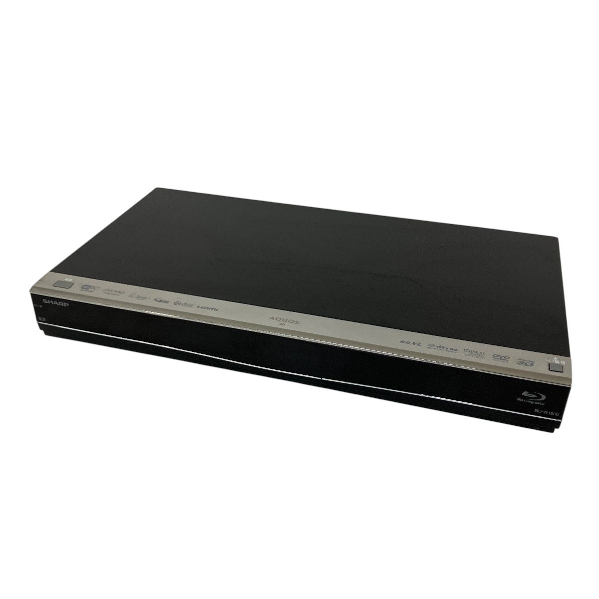 SHARP BD-W1600 シャープ ブルーレイディスクレコーダー プレーヤー 2014年製 家電 中古 N11466735