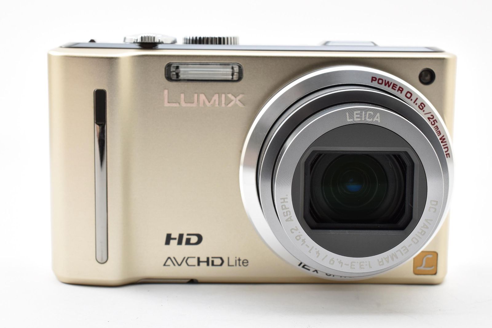 ★美品★ パナソニック PANASONIC LUMIX DMC-TZ10 ゴールド 《SDカード付き》#2437