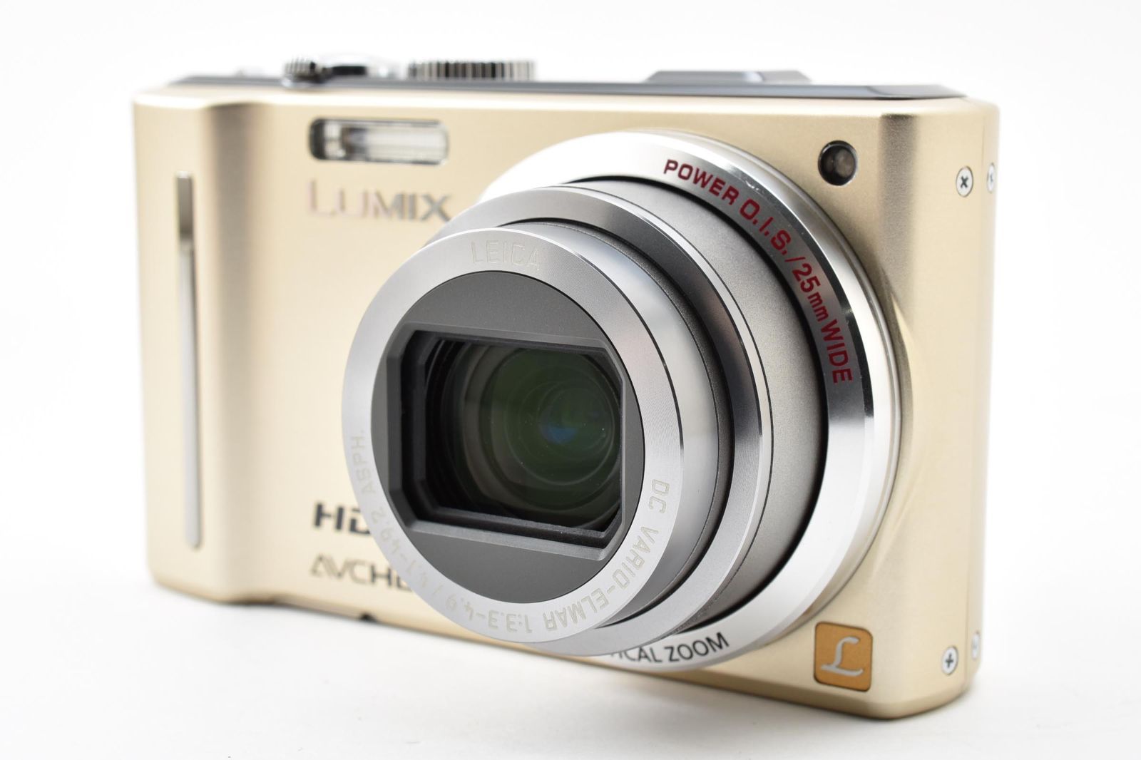 ★美品★ パナソニック PANASONIC LUMIX DMC-TZ10 ゴールド 《SDカード付き》#2437