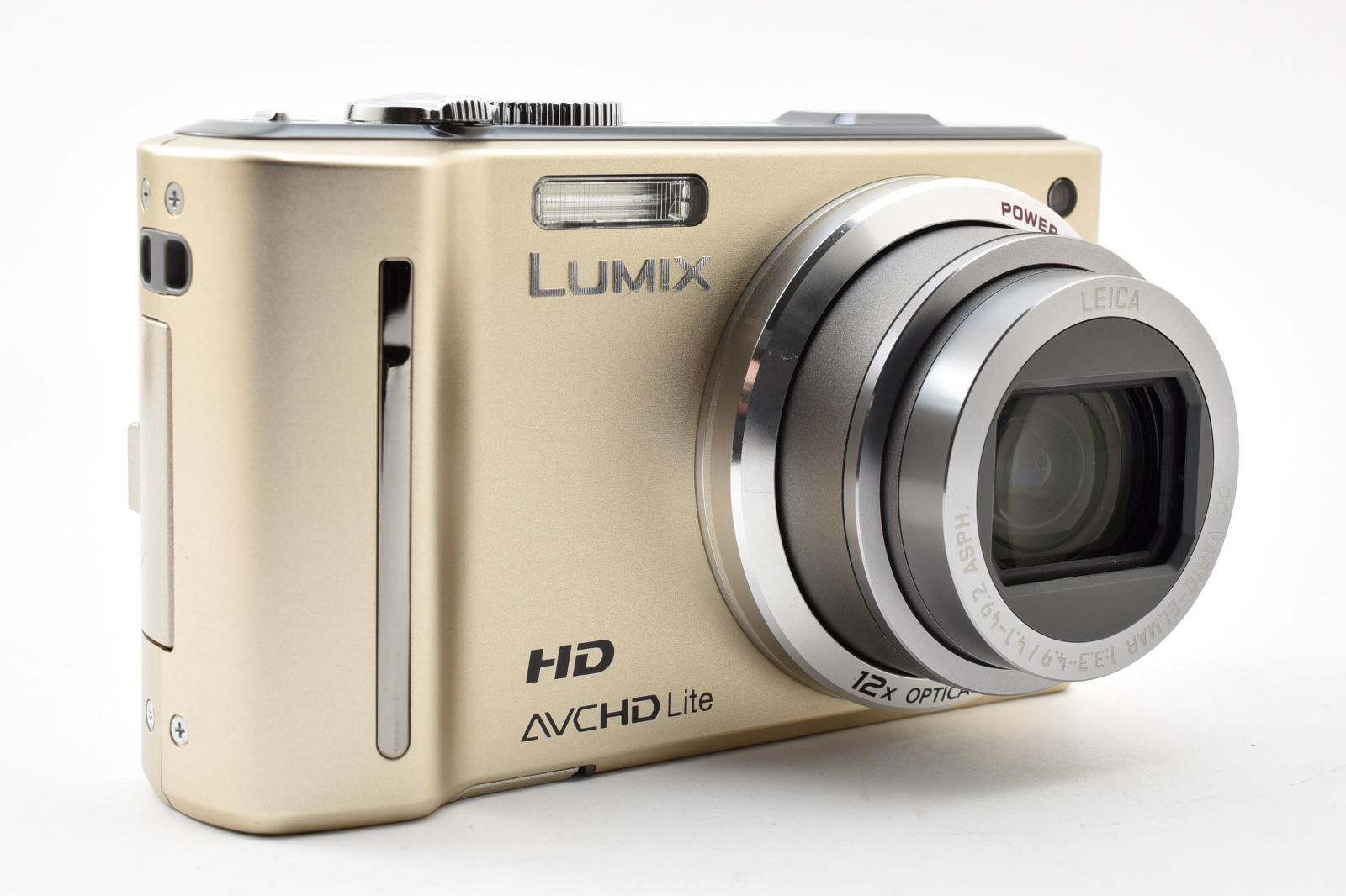 ★美品★ パナソニック PANASONIC LUMIX DMC-TZ10 ゴールド 《SDカード付き》#2437