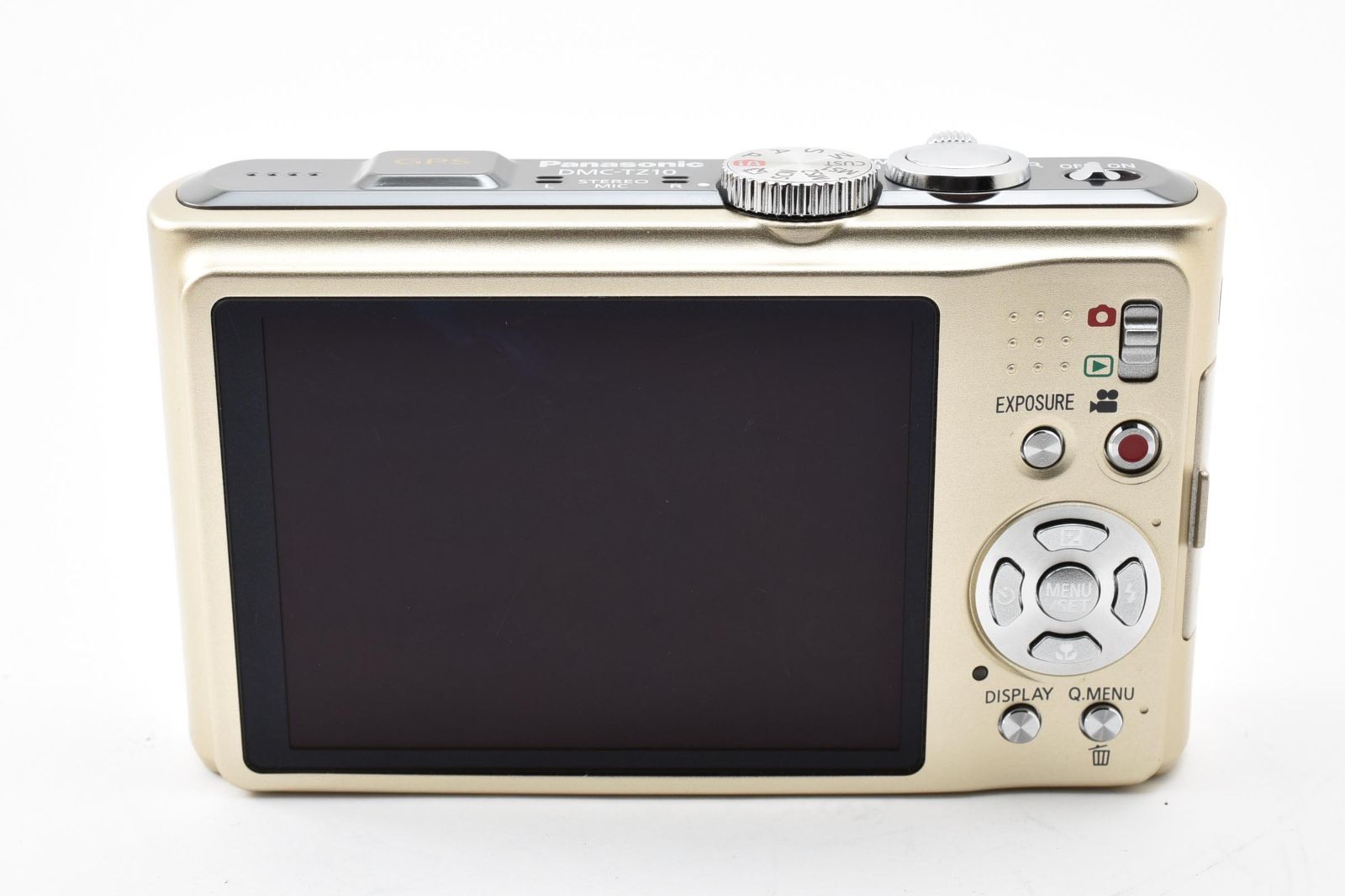 ★美品★ パナソニック PANASONIC LUMIX DMC-TZ10 ゴールド 《SDカード付き》#2437
