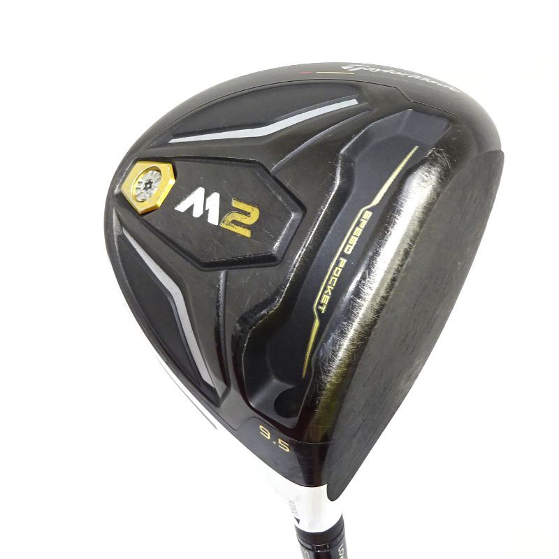 【三重店】TaylorMade M2 ドライバー 9.5 右利き FUJIKURA PRO60 FLEX:S ヘッドカバー付き(テーラーメイド/フジクラ/ゴルフ）【427-E049】