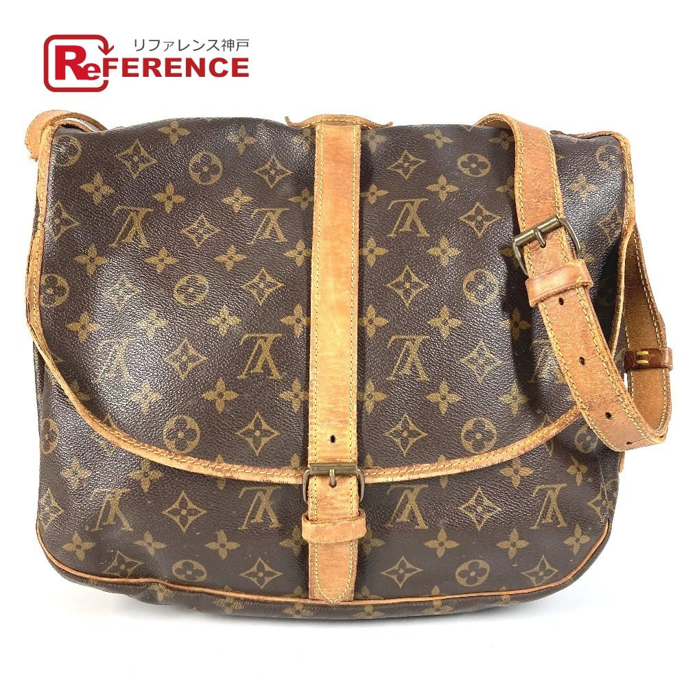 LOUIS VUITTON ルイヴィトン ショルダーバッグ ソミュール35 ソミュール35 M42254 モノグラムキャンバス ブラウン