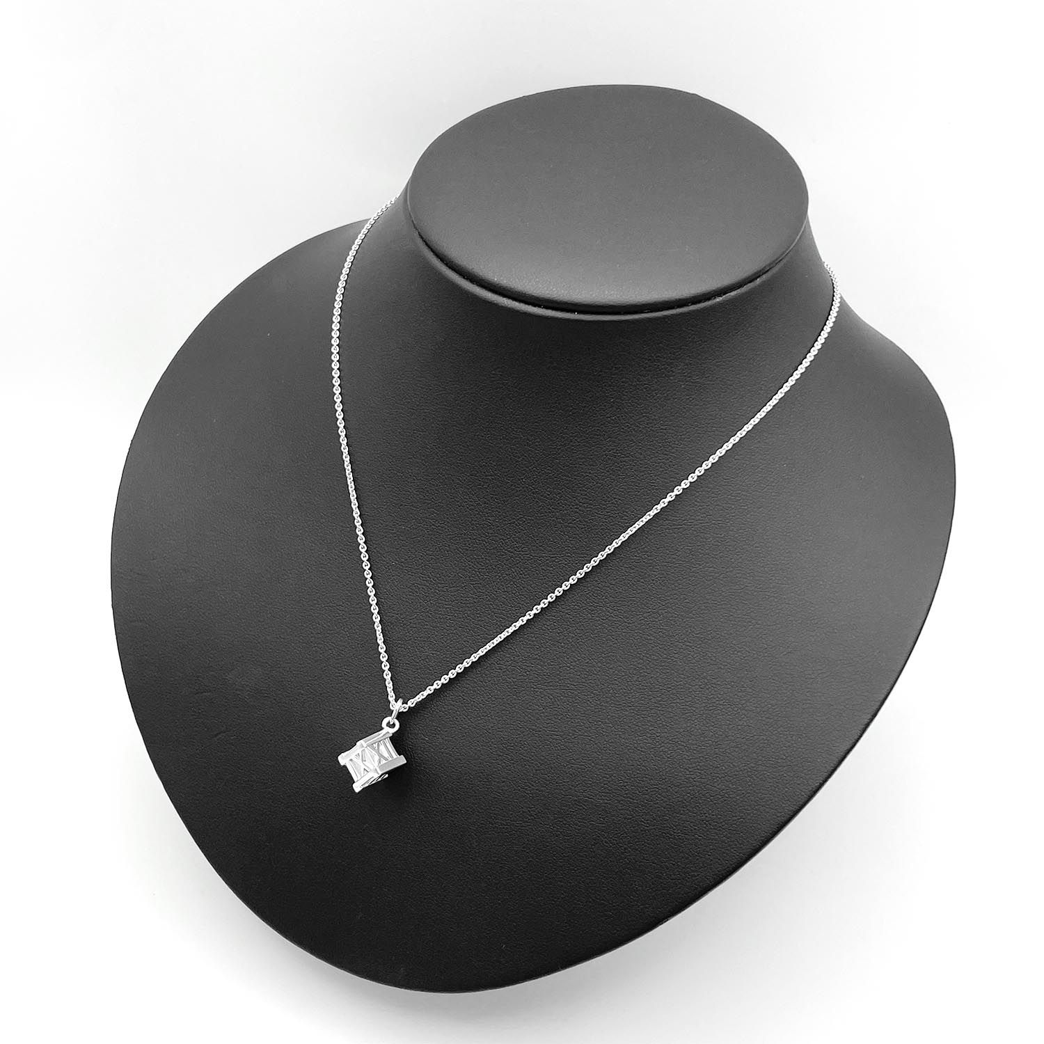 TIFFANY&Co. ティファニー アトラス キューブ ネックレス ペンダント 