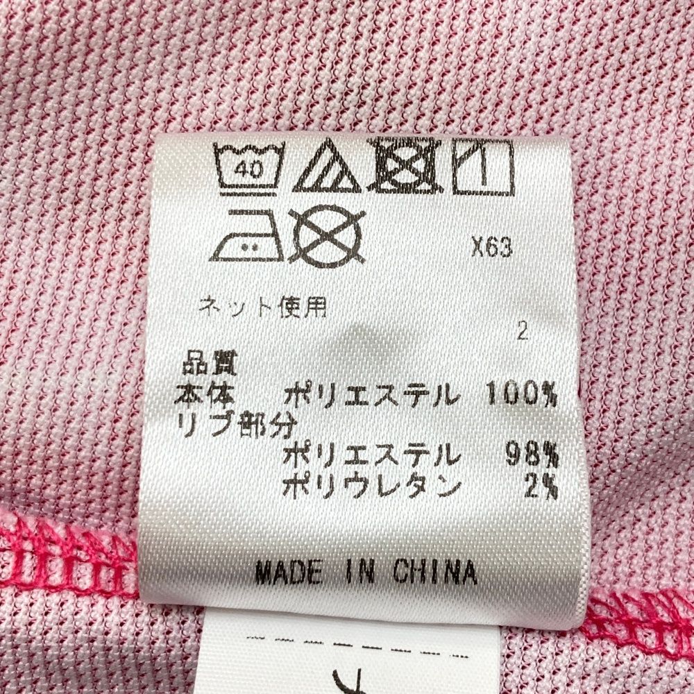 サイズ：1 23区GOLF ニジュウサンクゴルフ 半袖ポロシャツ ドット総柄