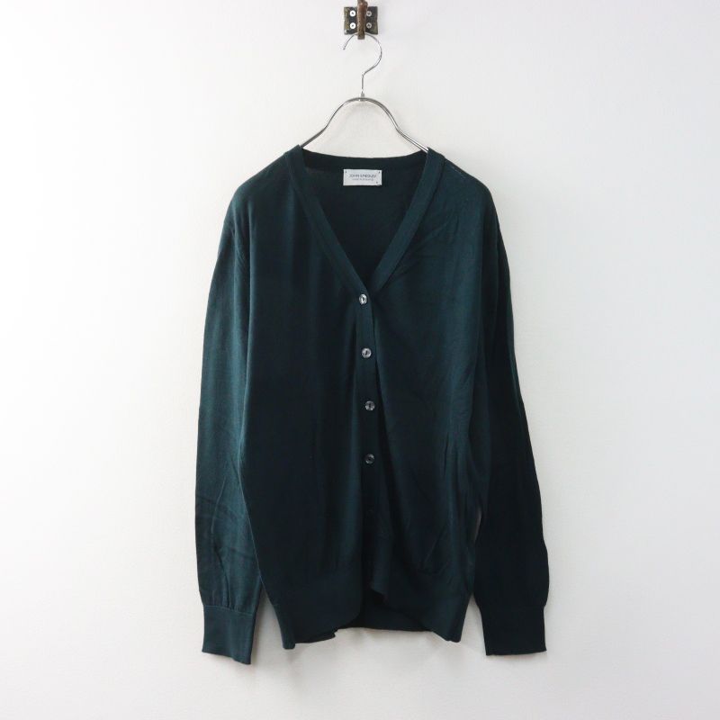 ジョンスメドレー JOHN SMEDLEY シーアイランドコットン Vネック