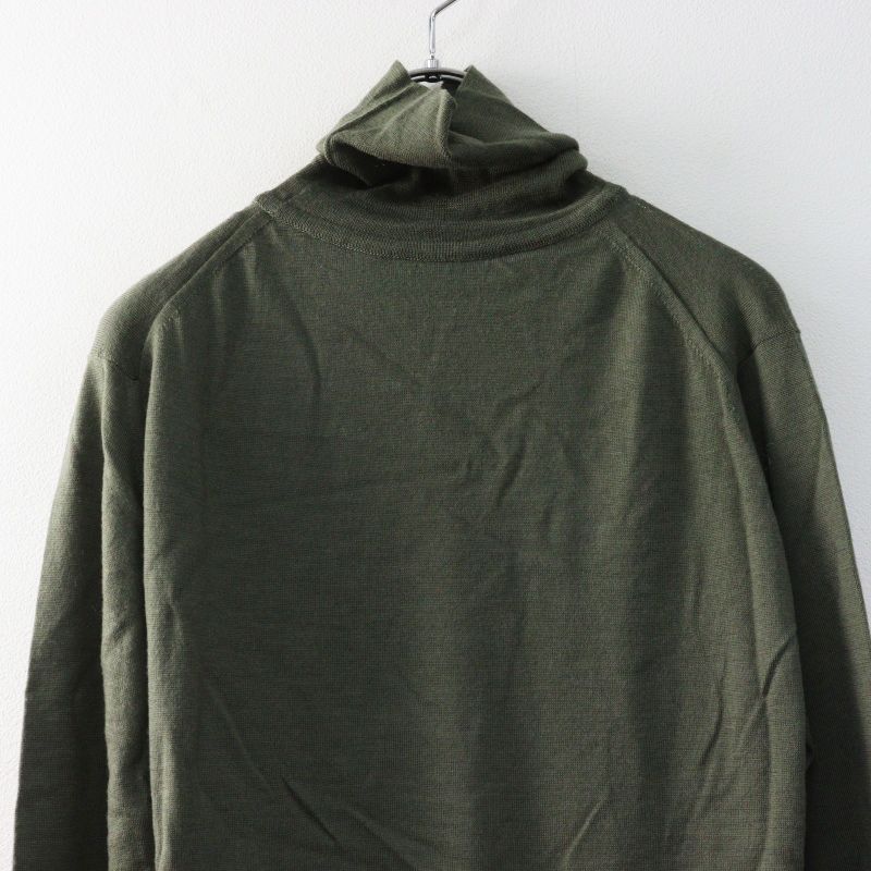 ジョンスメドレー JOHN SMEDLEY メリノウールタートルネックニット S