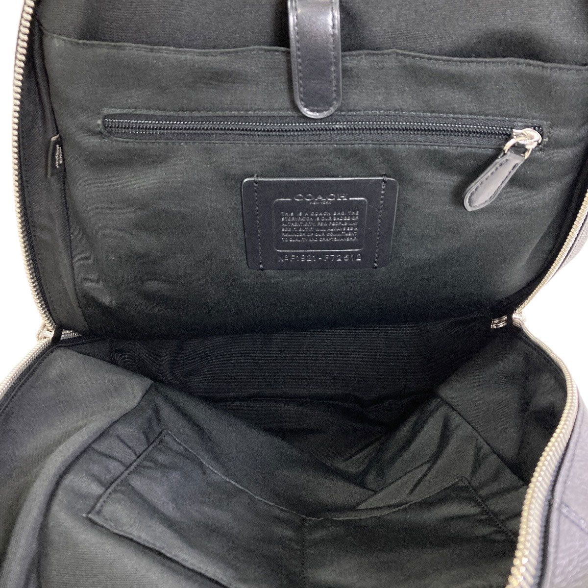 COACH コーチ F72512 ロゴ リュック・デイパック PVC メンズ [中古