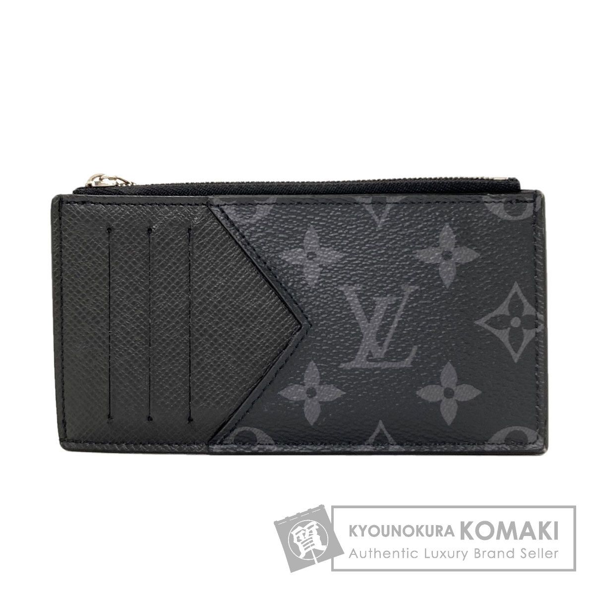 LOUIS VUITTON ルイヴィトン M29656 カード・ホルダー ケース モノグラムエクリプス メンズ [中古] LOUIS VUITTON ルイヴィトン M29656 コインカード・ホルダー コイン