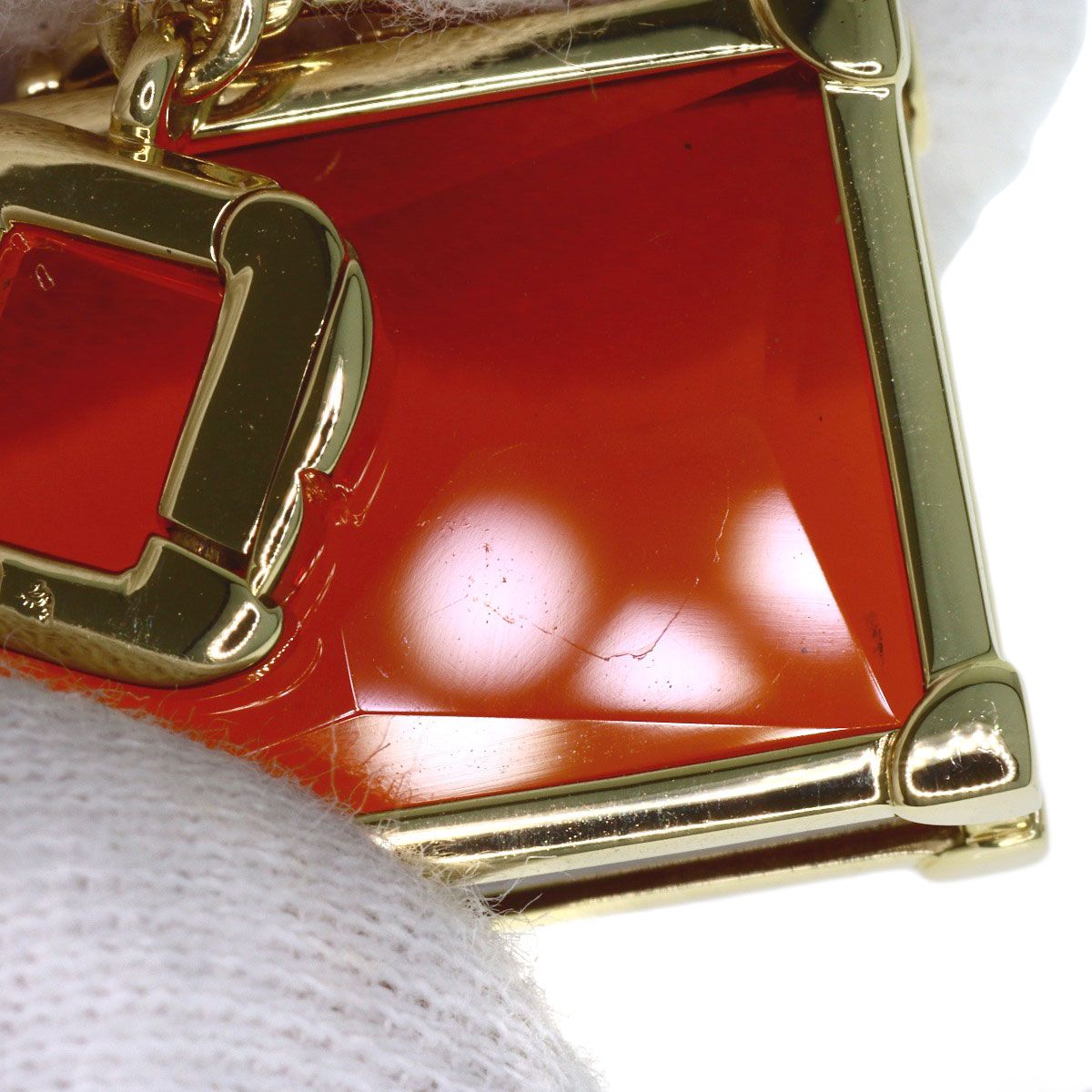 LOUIS VUITTON ルイヴィトン トランクモチーフ チャーム ペンダント