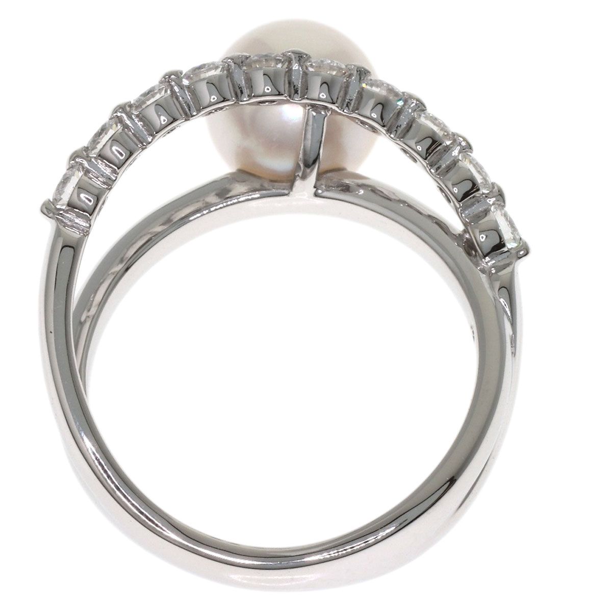 TASAKI タサキ パール 真珠 ダイヤモンド リング・指輪 PT900