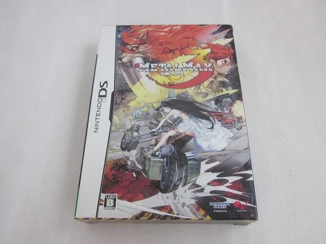 中古品 ゲーム ニンテンドーDS ソフト メタルマックス3 Limited