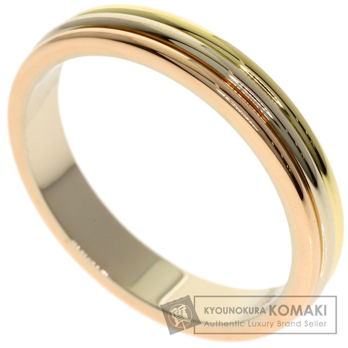 CARTIER カルティエ 3カラー #62 リング・指輪 K18YG K18PG K18WG レディース [中古]