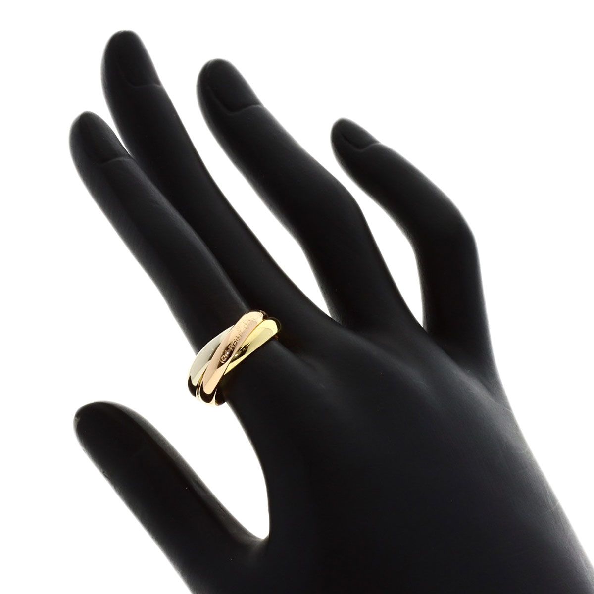 CARTIER カルティエ トリニティ #52 リング・指輪 K18YG K18PG K18WG