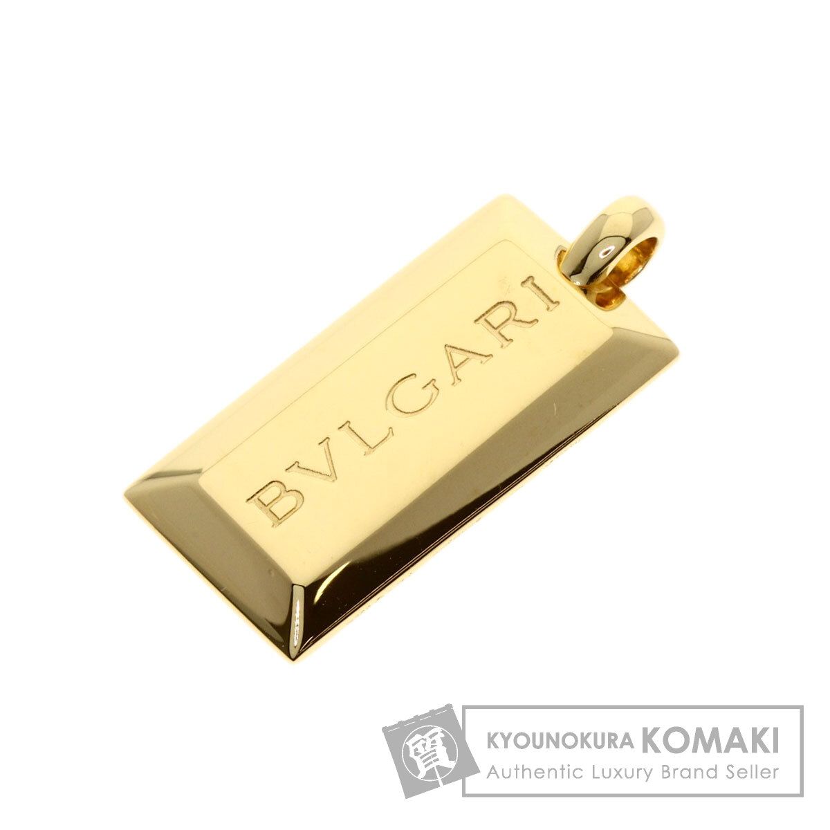 BVLGARI ブルガリ インゴット ペンダントトップ K18YG レディース [中古]