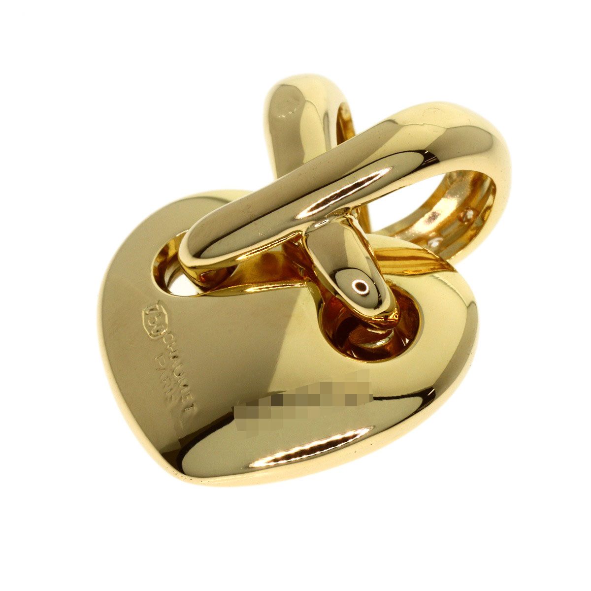 Chaumet ショーメ リアン クロス ハート ダイヤモンド ペンダント