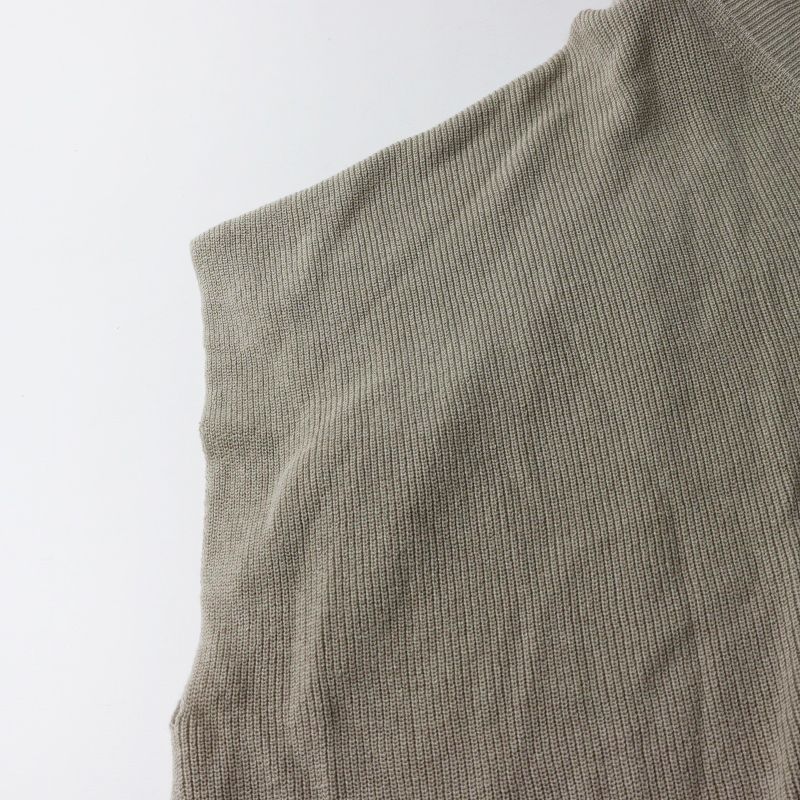 定価28600円 2025SS エヴァムエヴァ evam eva paper cotton aze vest