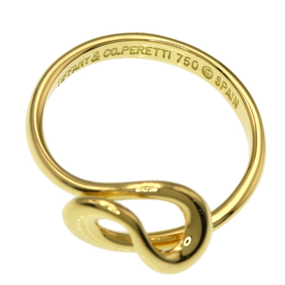 TIFFANY&Co. ティファニー オープンウェーブ リング・指輪 K18YG