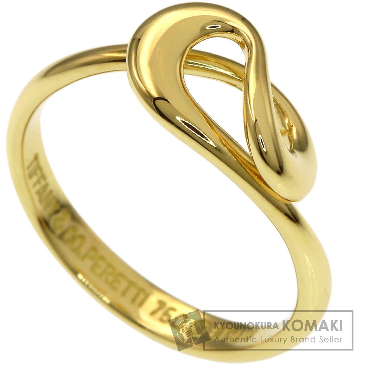 TIFFANY&Co. ティファニー オープンウェーブ リング・指輪 K18YG