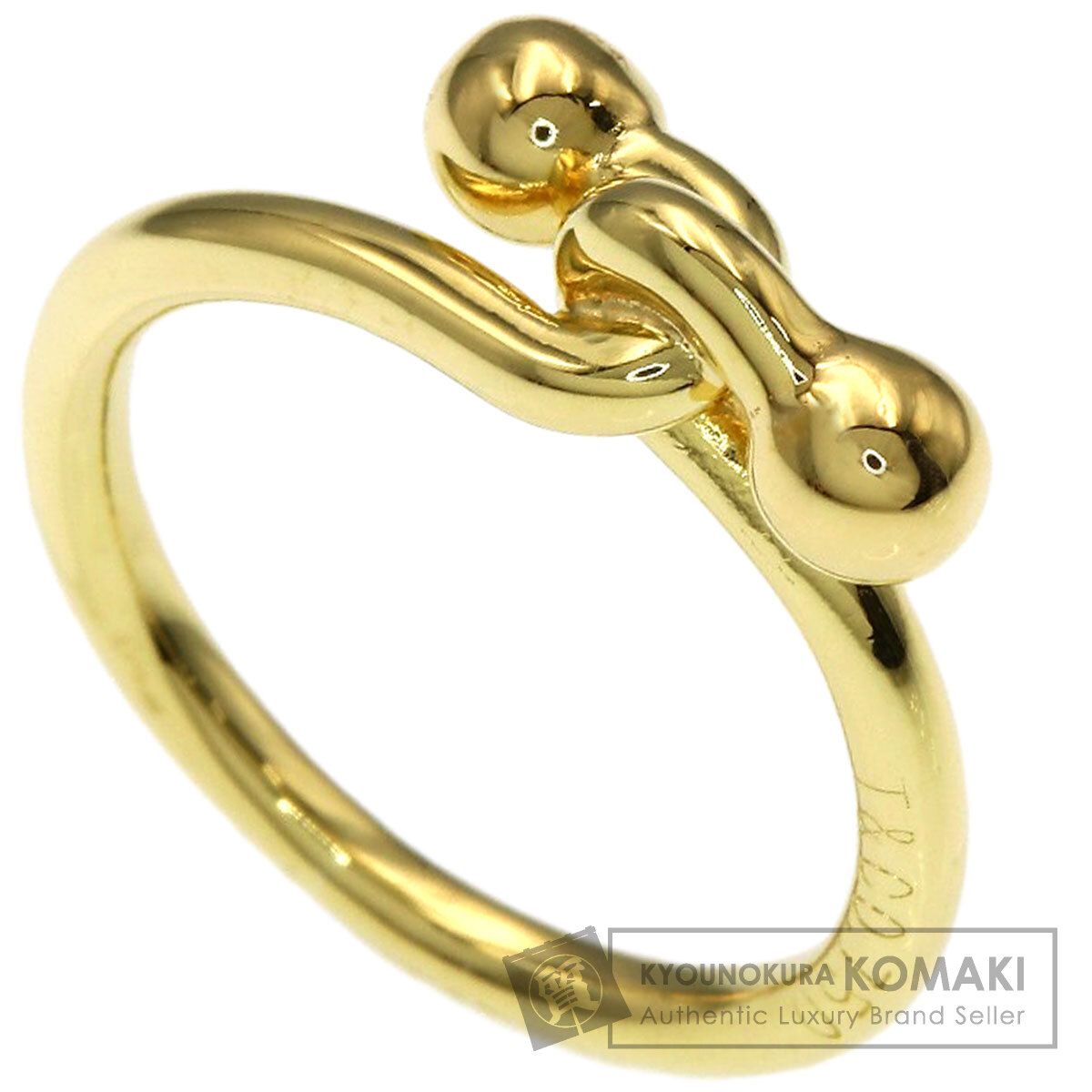 TIFFANY&Co. ティファニー ラブノット リング・指輪 K18YG レディース