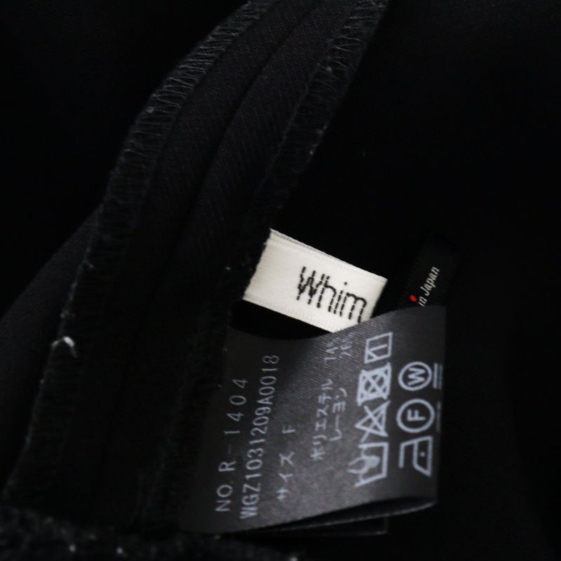 定価3.5万 2023SS ウィムガゼット Whim Gazette ダブルフェイス
